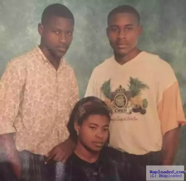 Major Throwback Photo of Vincent Enyeama & his family